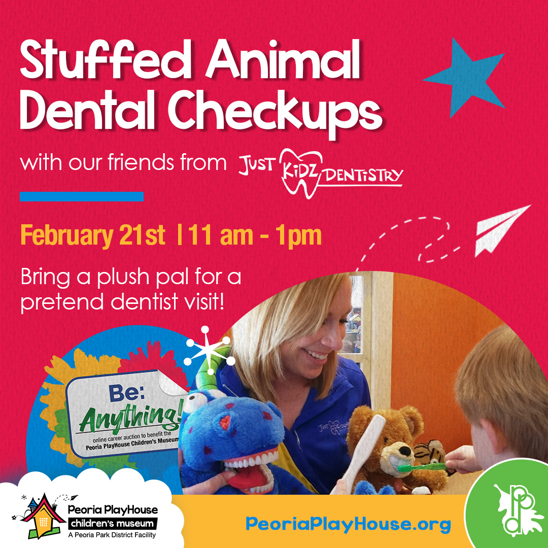 Stuffed Animal Dental Checkups with Just Kidz Dentistry